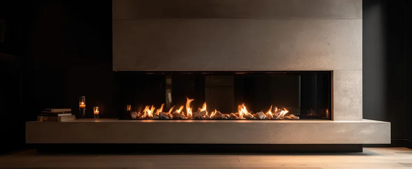 Gas Fireplace Ember Bed Design Services in Pace, Florida