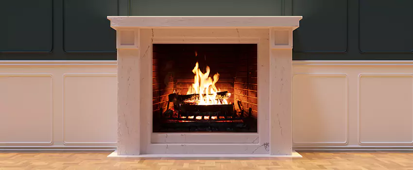 Open Flame Wood-Burning Fireplace Installation Services in Pace, Florida