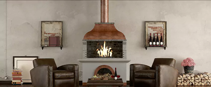 Thelin Hearth Products Providence Pellet Insert Fireplace Installation in Pace, FL
