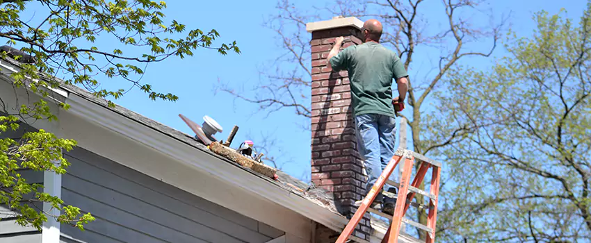 Vinyl and PVC Chimney Flashing Installation in Pace, FL