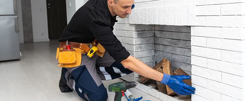 Fireplace Damaged Damper Frame Repair Services in Pace, Florida
